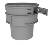 DuraVent 3" PolyPro Flex Male Adapter - 3PPS-FAM