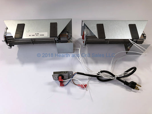 Heat Activated On/Off Pre-wired Fan Kit 200 CFM 115V/60H/39W