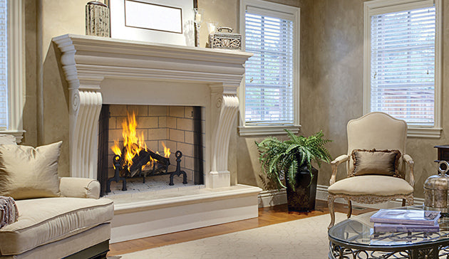 36" Wood Burning Fireplace (Interior sold separately)