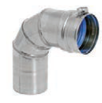 DuraVent 6'' FasNSeal 88 Degree Elbow - FSELB8806 // FSELB8806