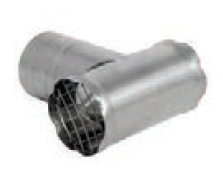 DuraVent 6" FasNSeal Termination Tee - FSTT6 // FSTT6