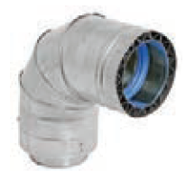 DuraVent 6'' FasNSeal W2 88 Degree Double Wall Elbow - W2-8806 // W2-8806